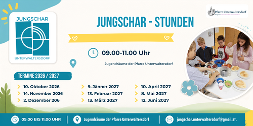 Jungscharstunden 2026/2027