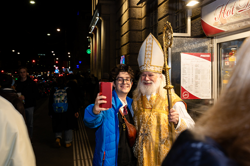 Beliebt bei Groß und Klein, der heilige Nikolaus.